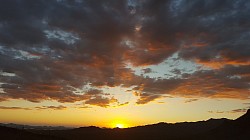 Sunset at home, Tucson, Arizona