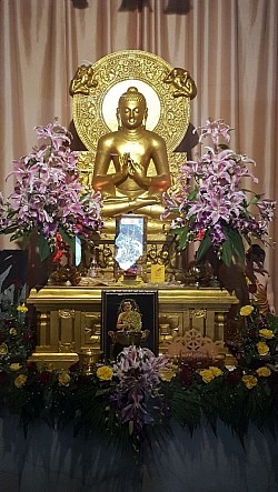 Buddhist statue in India
