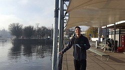 Boat Harbor in Zurich, Switzerland