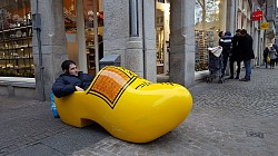 Sitting Shoe in Amersterdam, Netherlands